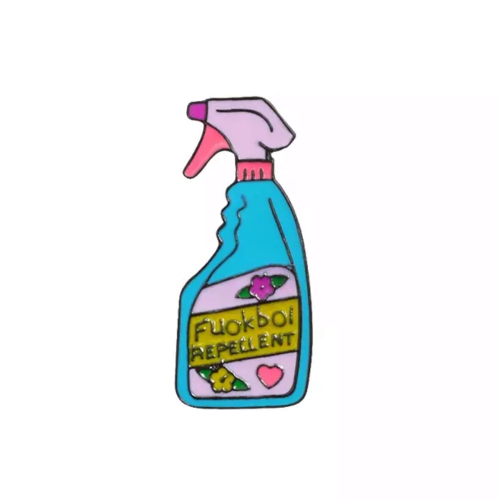 NEW RETRO ENAMEL PIN